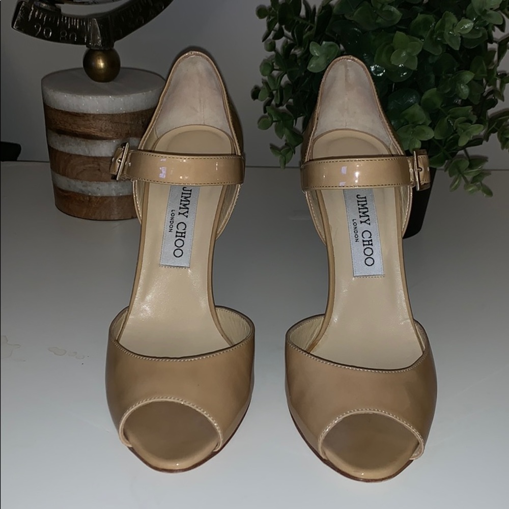 Jimmy Choo Heels Sz 38 1/2